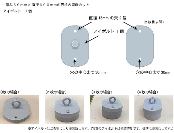 多目的ジャンボウエイトの仕様